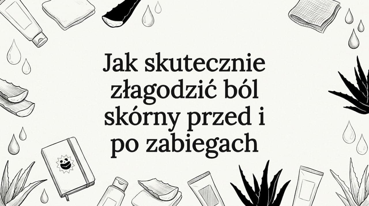 Jak skutecznie złagodzić ból skórny przed i po zabiegach