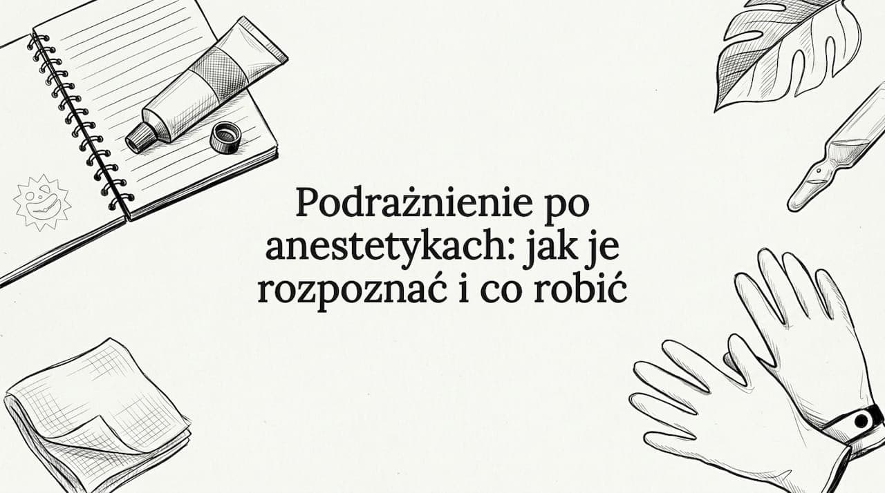 Podrażnienie po anestetykach: jak je rozpoznać i co robić