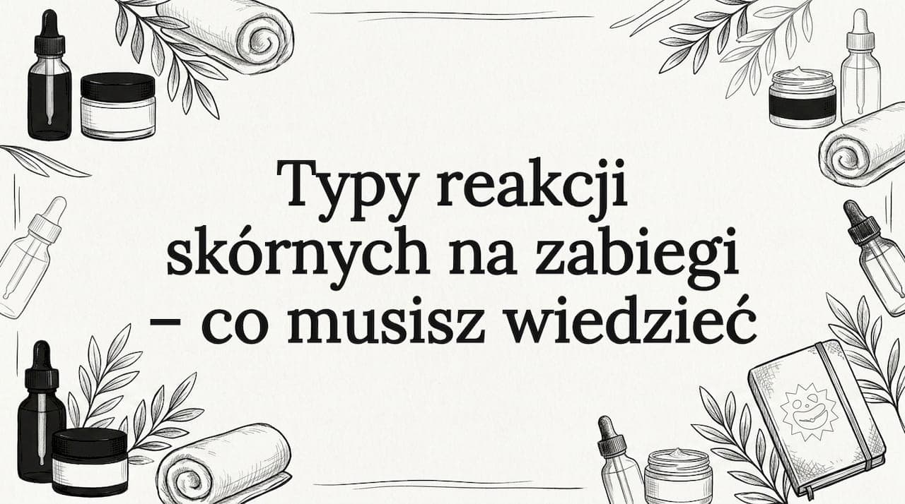 Typy reakcji skórnych na zabiegi – co musisz wiedzieć