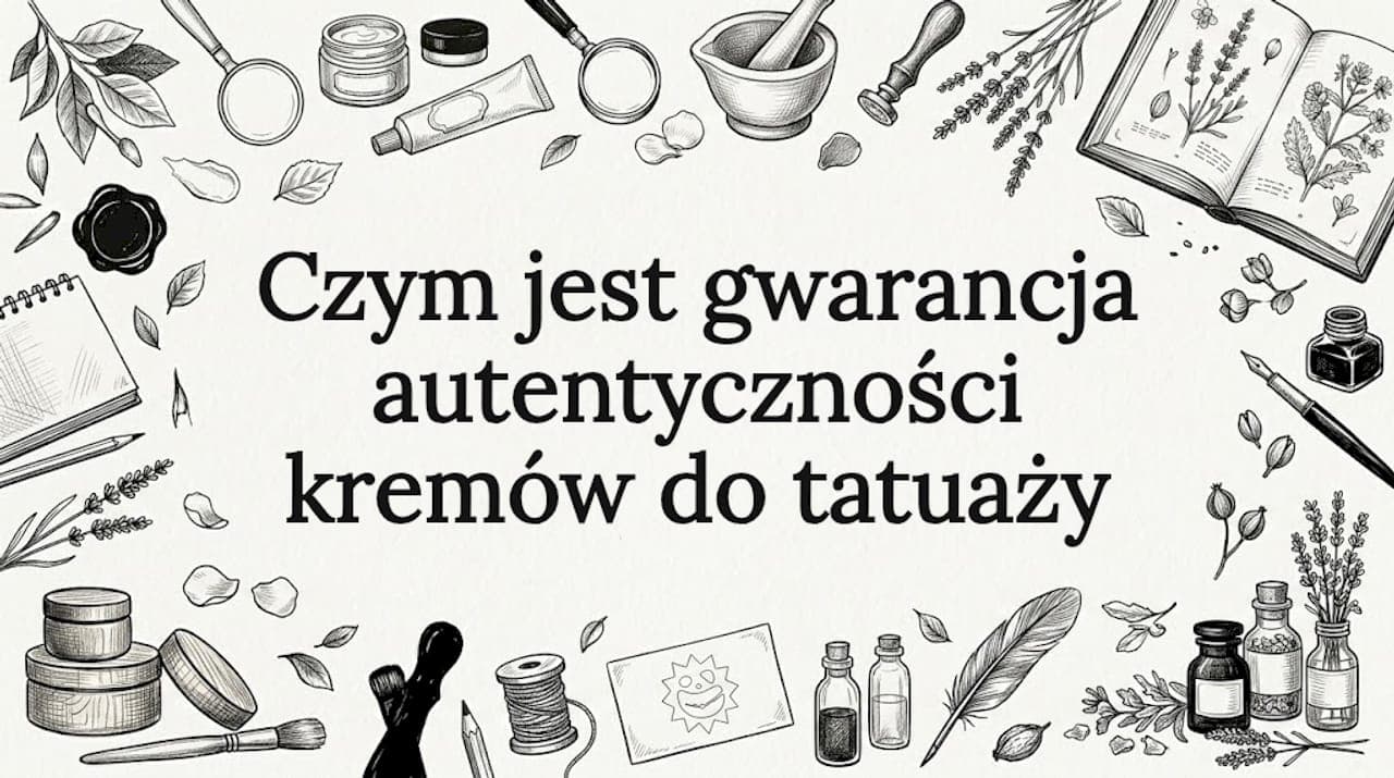 Czym jest gwarancja autentyczności kremów do tatuaży