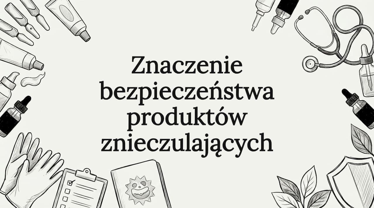 Znaczenie bezpieczeństwa produktów znieczulających