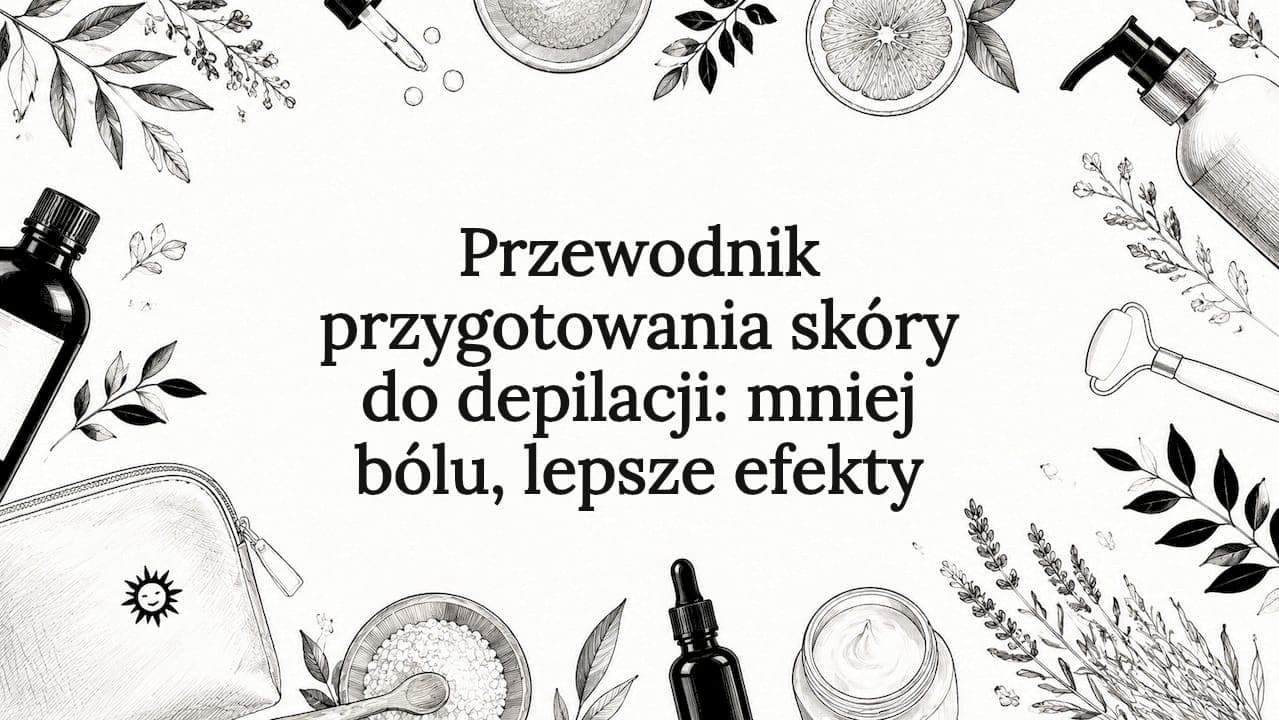 Przewodnik przygotowania skóry do depilacji: mniej bólu, lepsze efekty