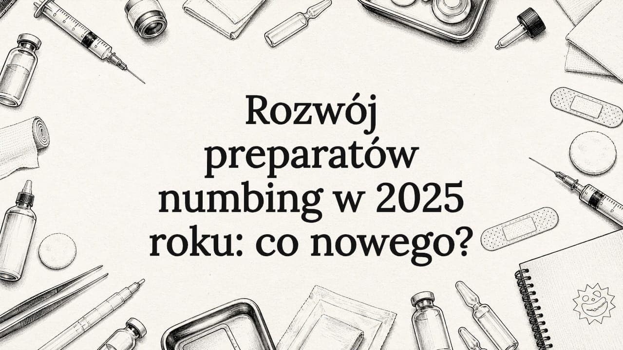 Rozwój preparatów numbing w 2025 roku: co nowego?