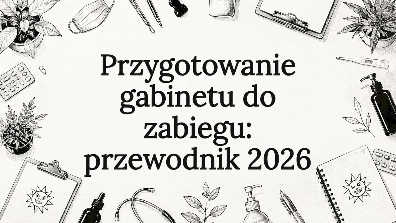 Przygotowanie gabinetu do zabiegu: przewodnik 2026
