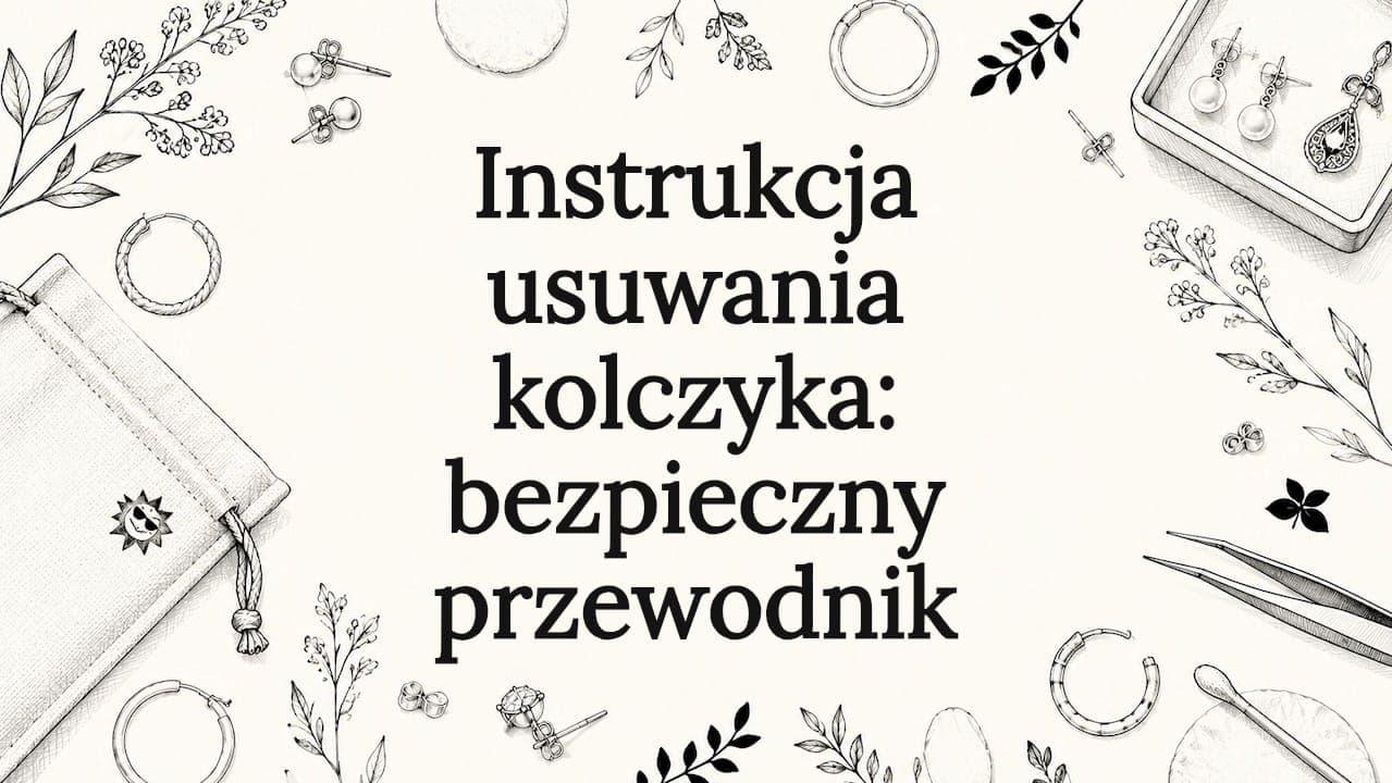 Instrukcja usuwania kolczyka: bezpieczny przewodnik