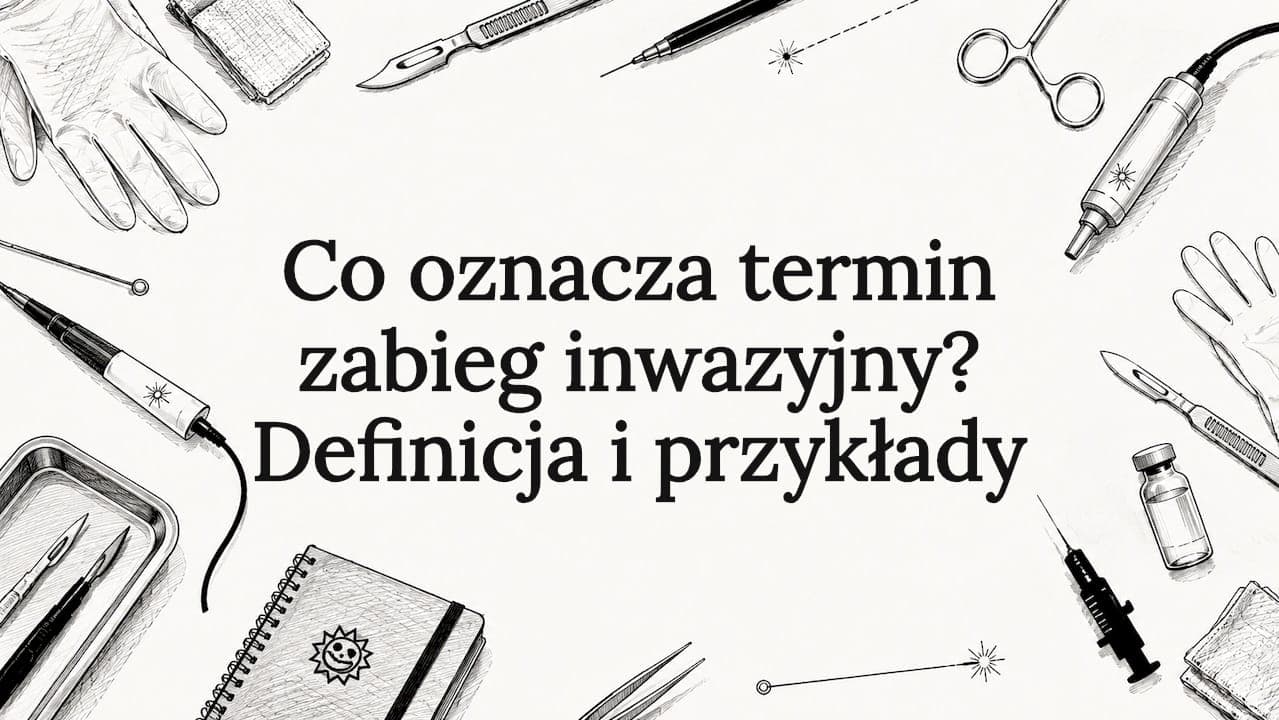 Co oznacza termin zabieg inwazyjny? Definicja i przykłady