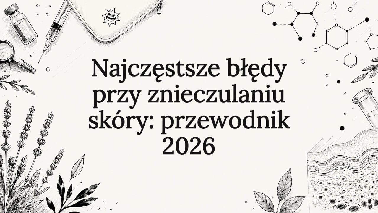 Najczęstsze błędy przy znieczulaniu skóry: przewodnik 2026