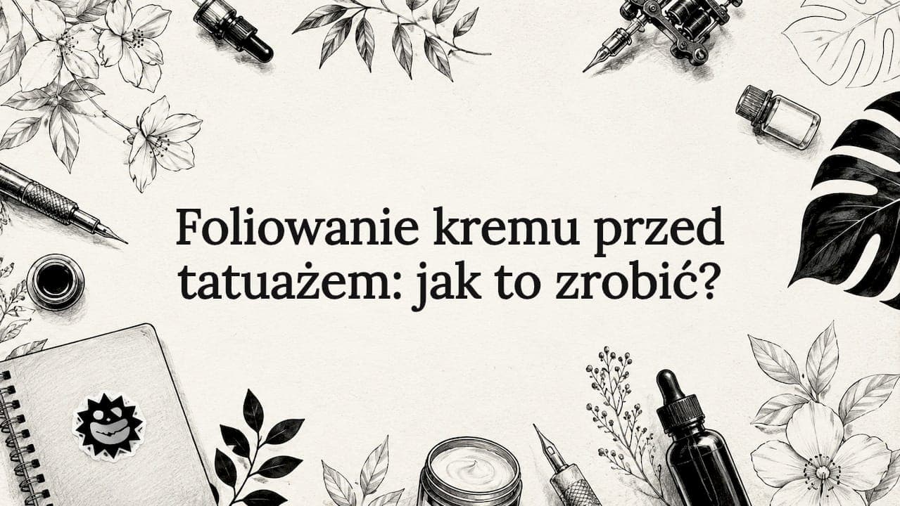 Foliowanie kremu przed tatuażem: jak to zrobić?
