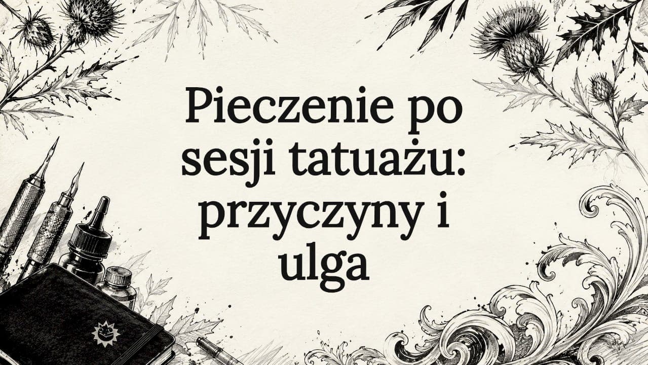 Pieczenie po sesji tatuażu: przyczyny i ulga