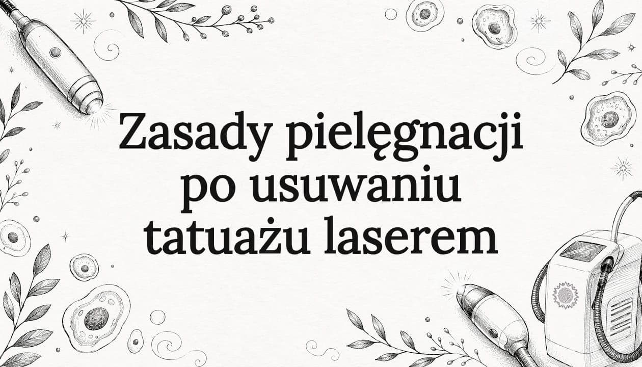 Zasady pielęgnacji po usuwaniu tatuażu laserem