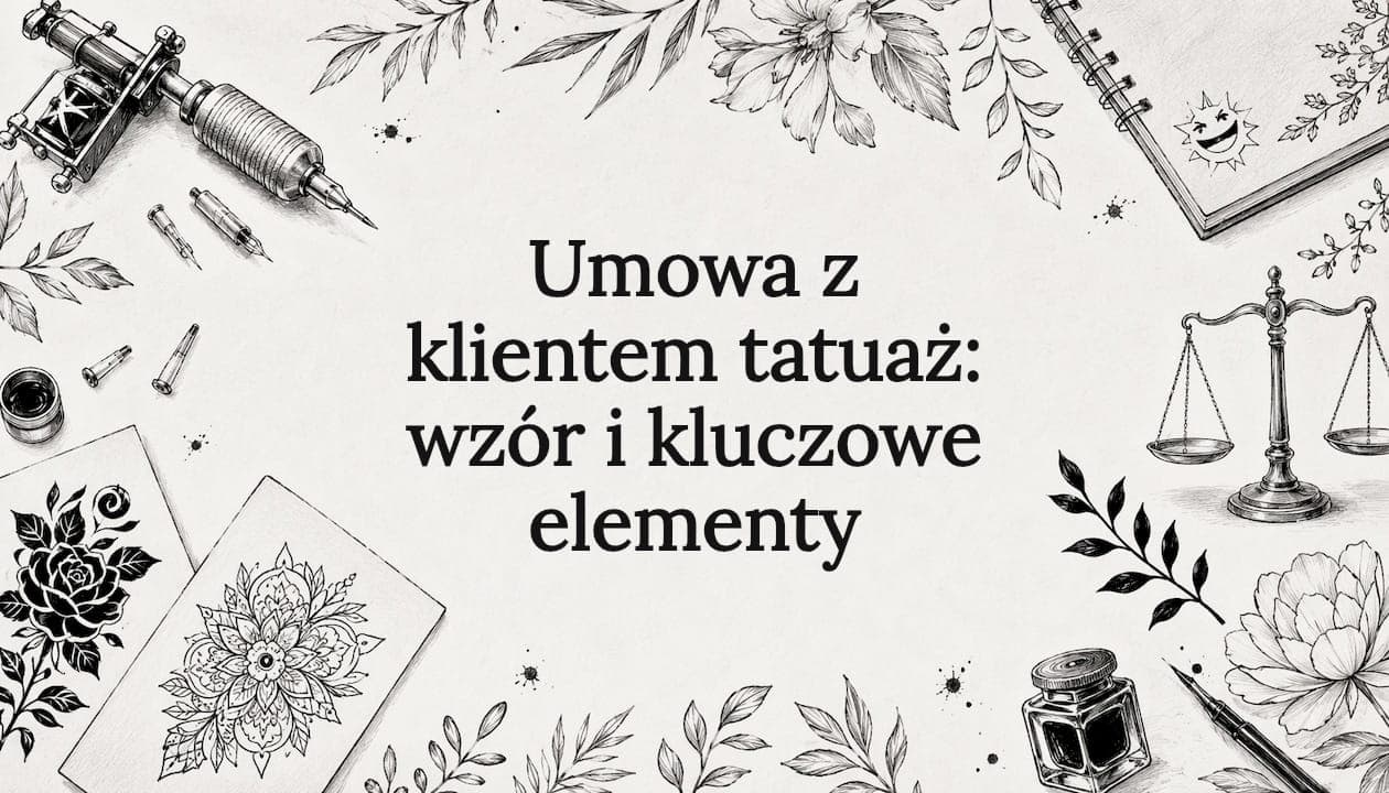 Umowa z klientem tatuaż: wzór i kluczowe elementy