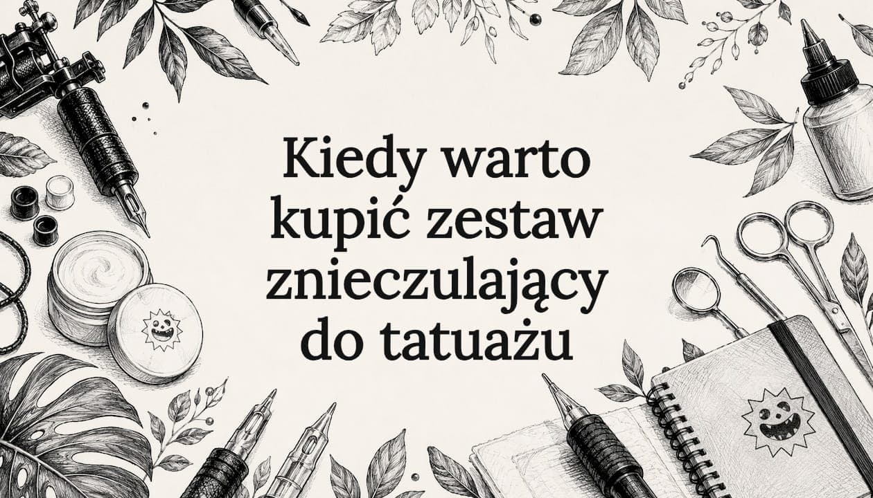 Kiedy warto kupić zestaw znieczulający do tatuażu
