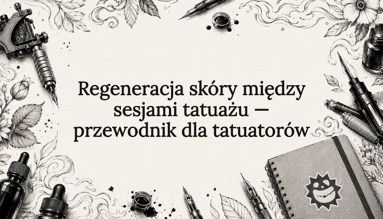 Regeneracja skóry między sesjami tatuażu — przewodnik dla tatuatorów