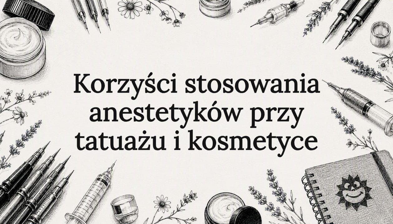 Korzyści stosowania anestetyków przy tatuażu i kosmetyce