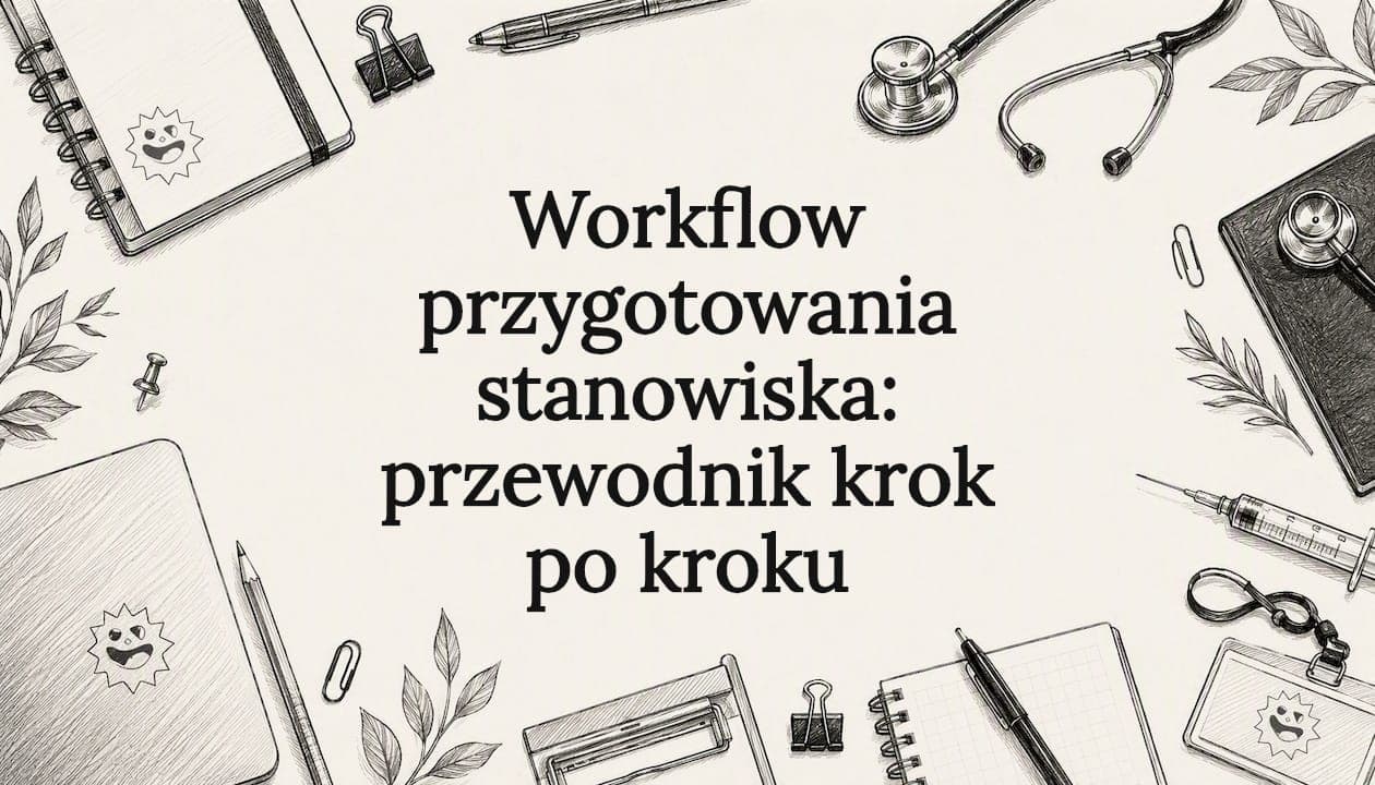 Workflow przygotowania stanowiska: przewodnik krok po kroku