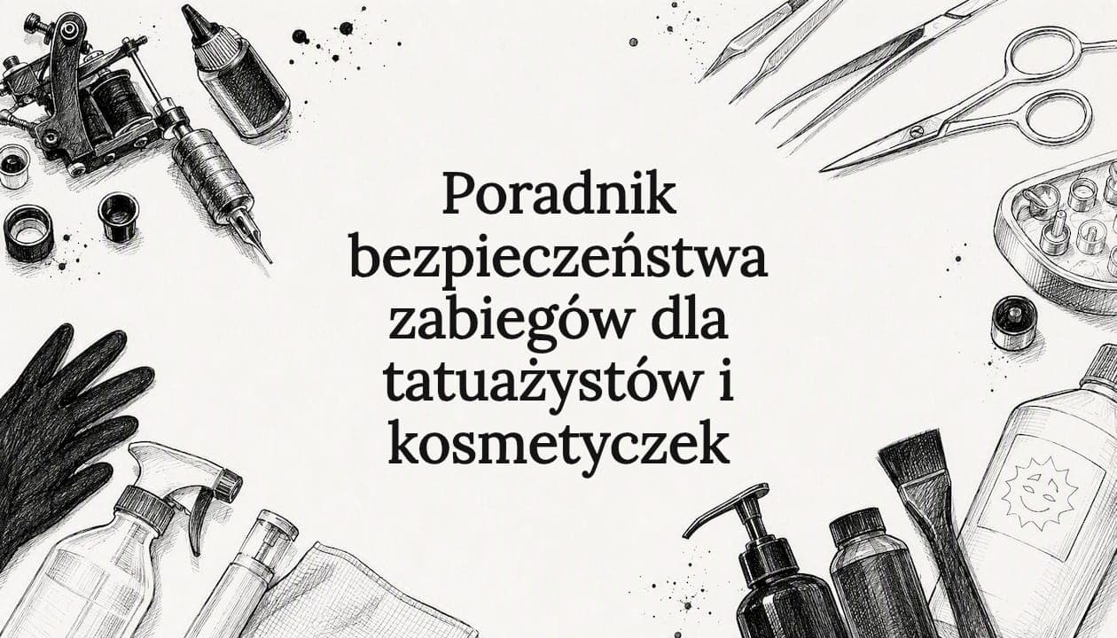 Poradnik bezpieczeństwa zabiegów dla tatuażystów i kosmetyczek