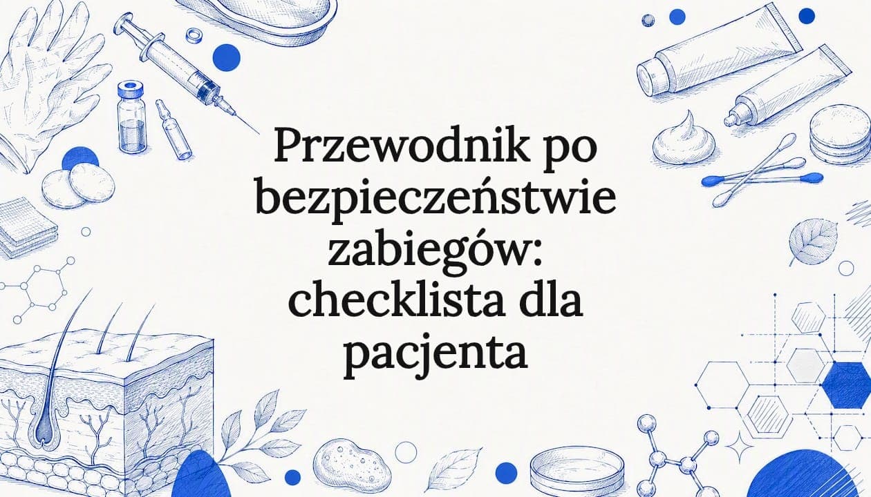Przewodnik po bezpieczeństwie zabiegów: checklista dla pacjenta