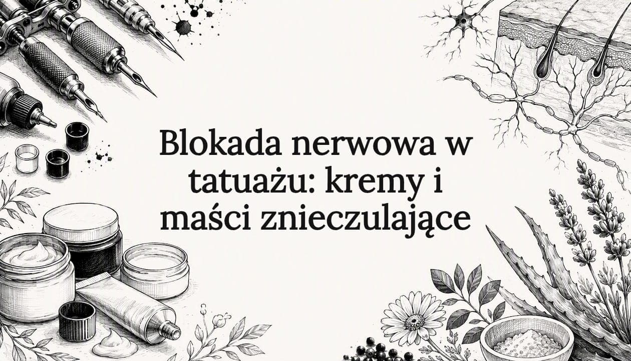 Blokada nerwowa w tatuażu: kremy i maści znieczulające