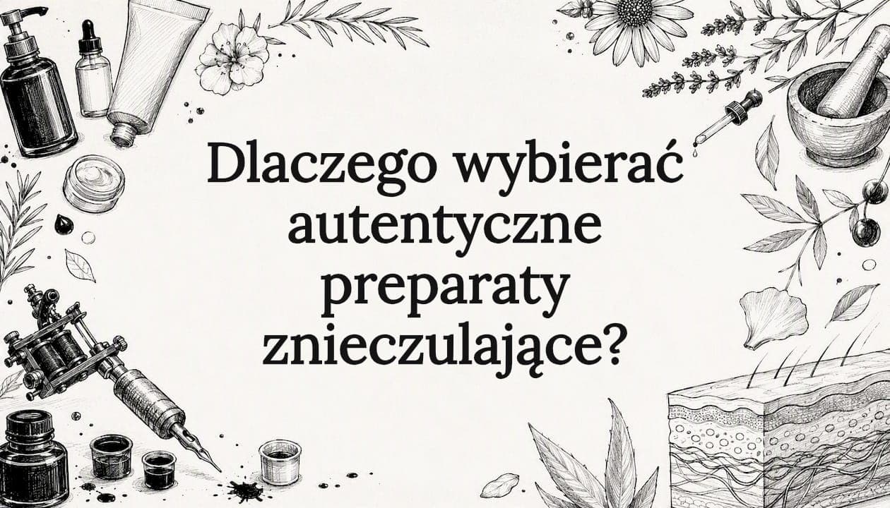 Dlaczego wybierać autentyczne preparaty znieczulające?