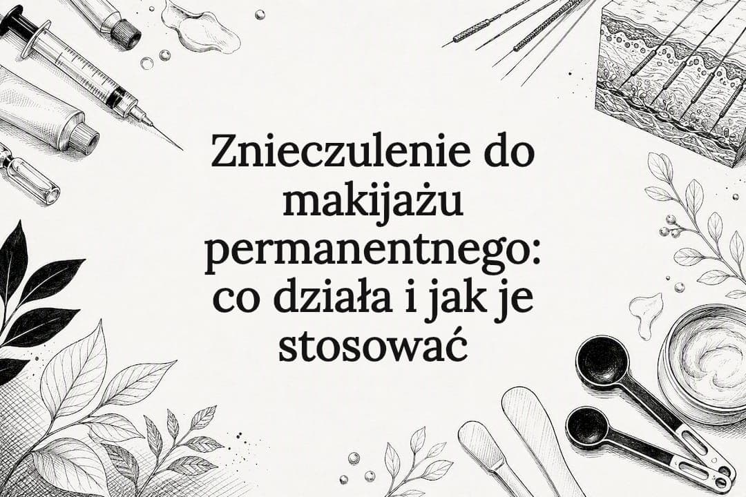 Znieczulenie do makijażu permanentnego: co działa i jak je stosować