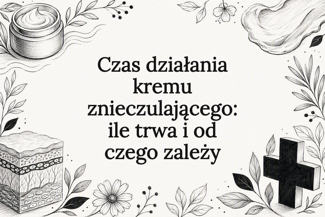 Czas działania kremu znieczulającego: ile trwa i od czego zależy