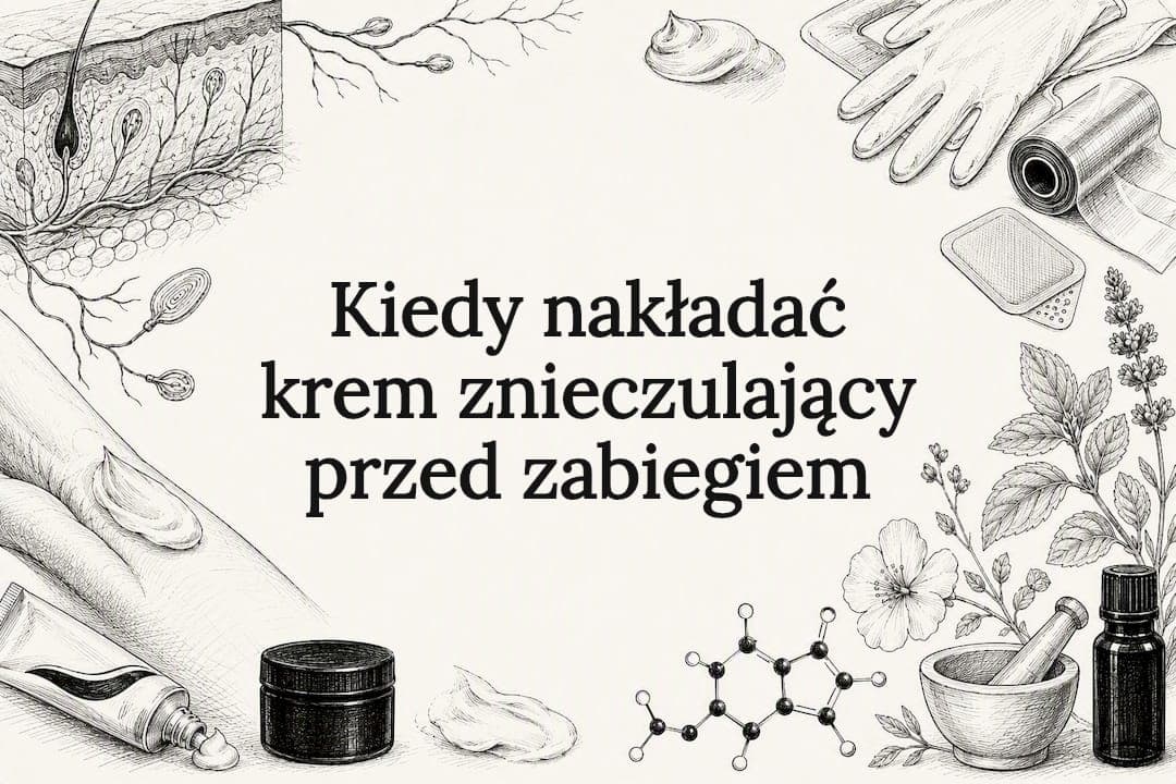 Kiedy nakładać krem znieczulający przed zabiegiem