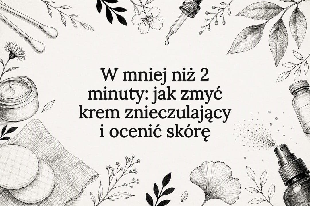 W mniej niż 2 minuty: jak zmyć krem znieczulający i ocenić skórę