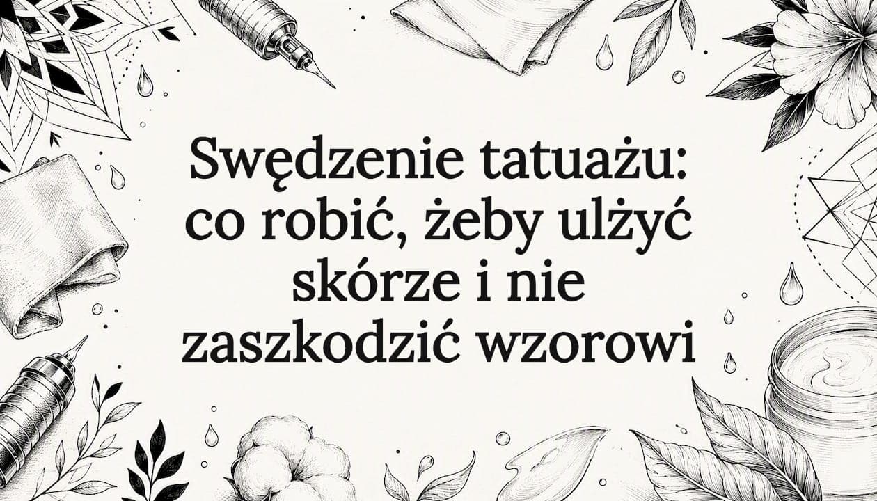 Swędzenie tatuażu: co robić, żeby ulżyć skórze i nie zaszkodzić wzorowi