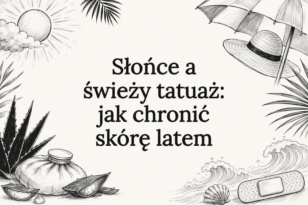 Słońce a świeży tatuaż: jak chronić skórę latem