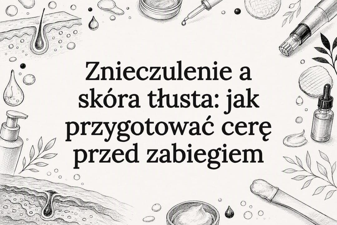 Znieczulenie a skóra tłusta: jak przygotować cerę przed zabiegiem