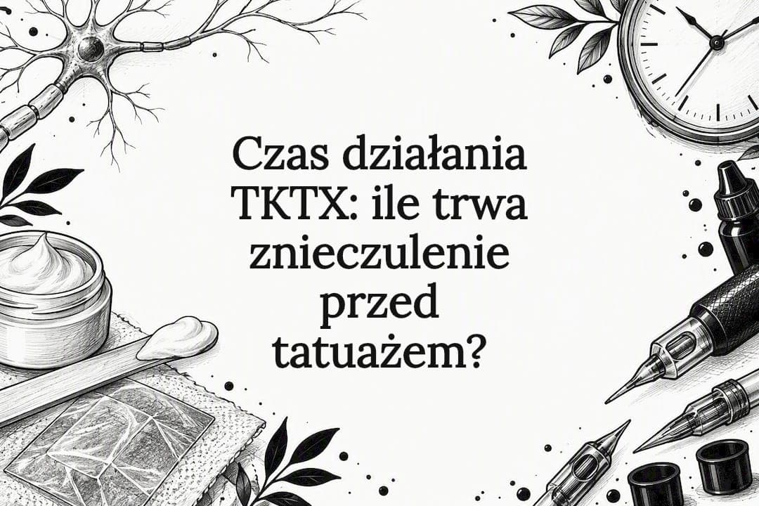 Czas działania TKTX: ile trwa znieczulenie przed tatuażem?