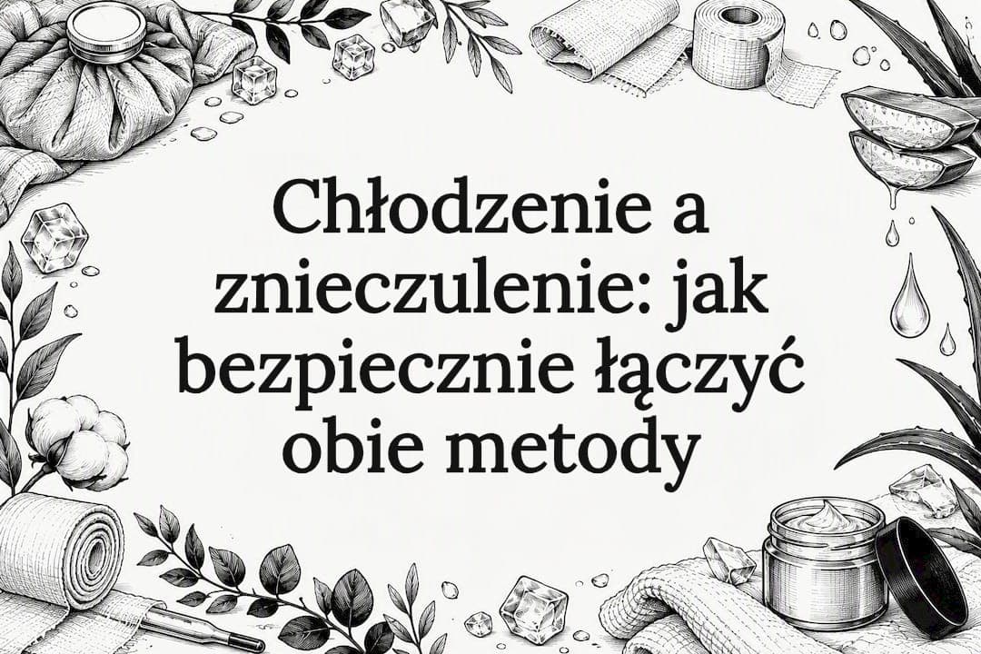 Chłodzenie a znieczulenie: jak bezpiecznie łączyć obie metody