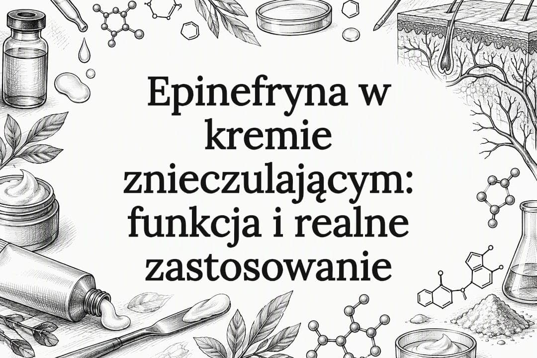 Epinefryna w kremie znieczulającym: funkcja i realne zastosowanie
