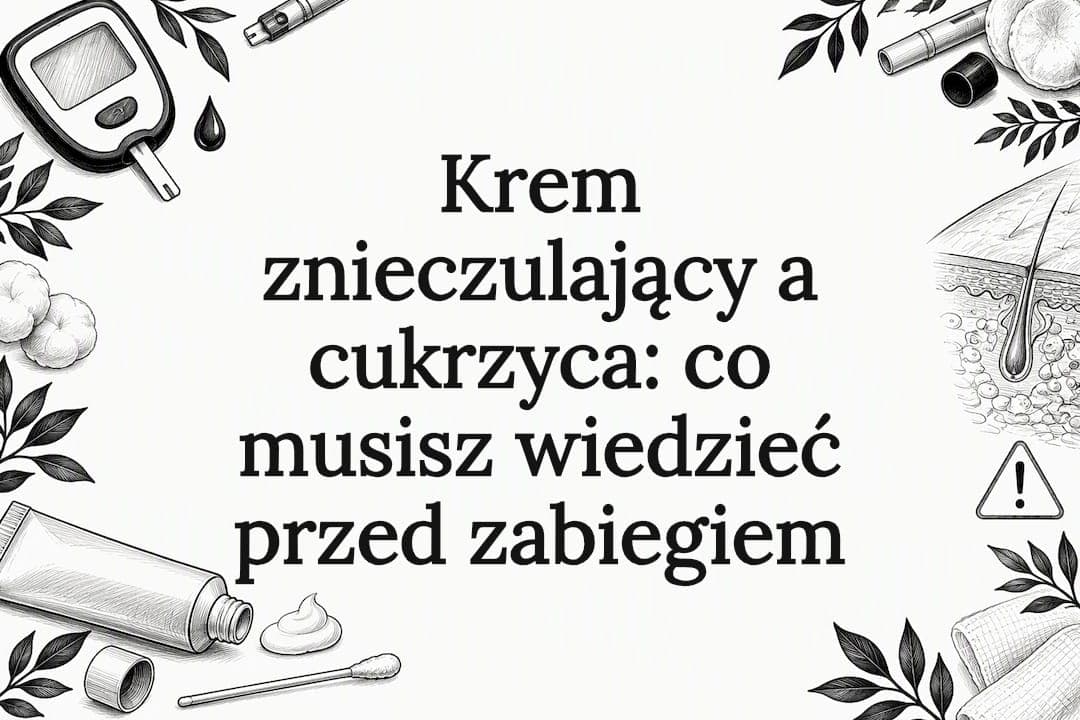 Krem znieczulający a cukrzyca: co musisz wiedzieć przed zabiegiem