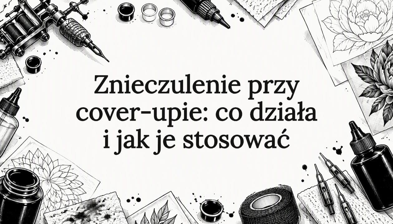 Znieczulenie przy cover-upie: co działa i jak je stosować