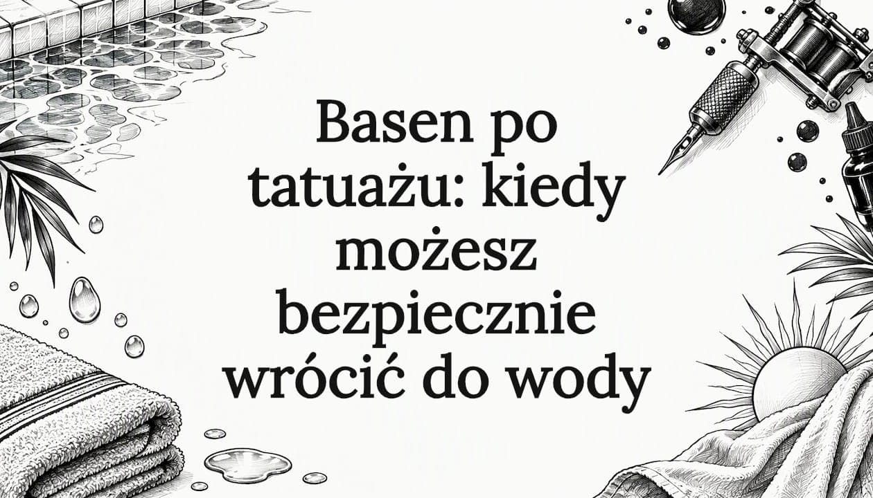 Basen po tatuażu: kiedy możesz bezpiecznie wrócić do wody