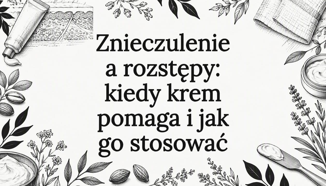 Znieczulenie a rozstępy: kiedy krem pomaga i jak go stosować